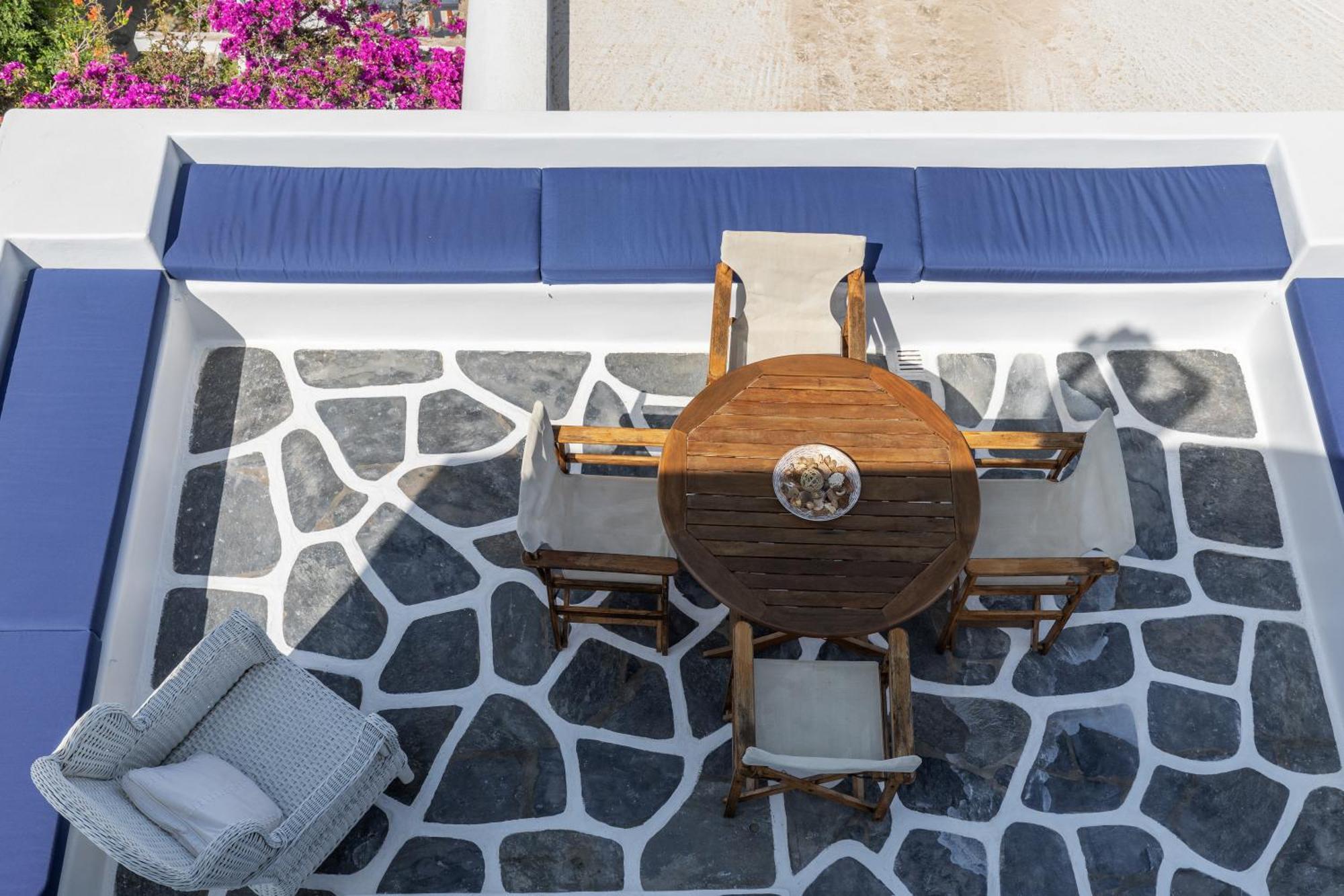 Callisti Mykonos Town With Pool View And Calypso Upper Floor With Sea View Exterior foto